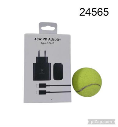 Imagen de CARGADOR CABEZAL  45W + CABLE TIPO C A C  11.25